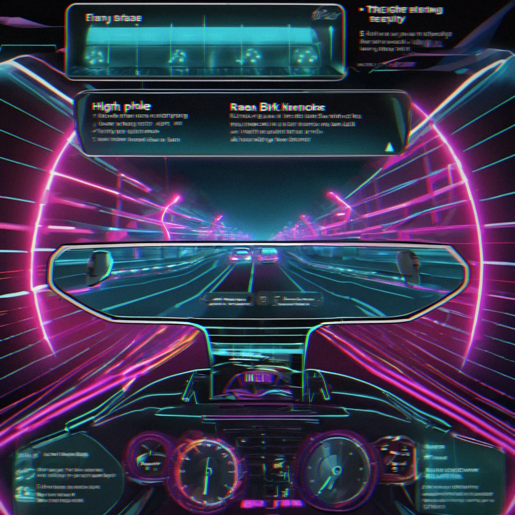 Control scheme diagram showing throttle, brake, and steering input sensitivity sliders with latency indicator displaying 54ms response time