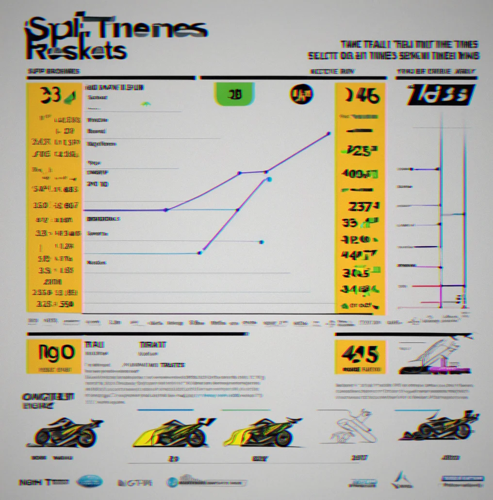 Time trial results showing split times broken down by sector. You're looking at 34.287 on the first, 35.102 on the second, then 33.891 on the third, with your personal best sitting 0.456 seconds ahead.
